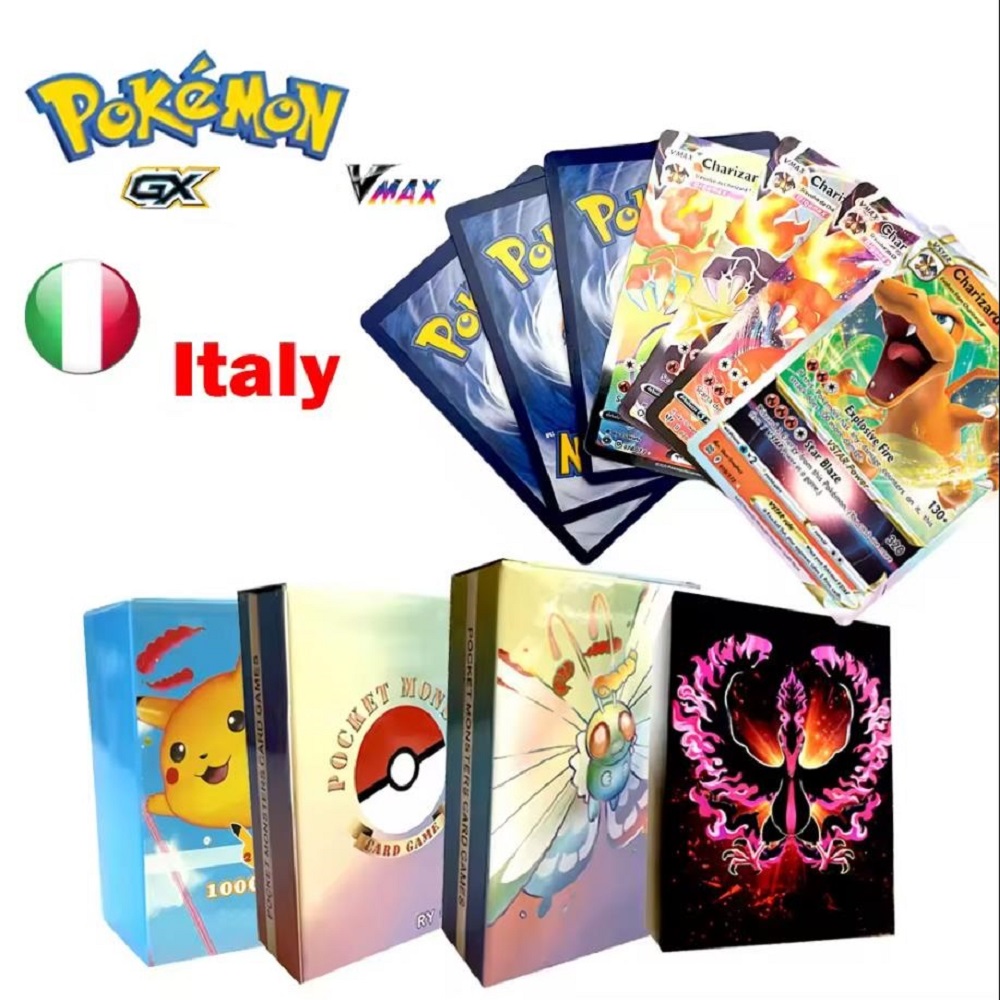 Pokemon Binder Card - 20pcs Pokemon Cards GX Vmax Shining