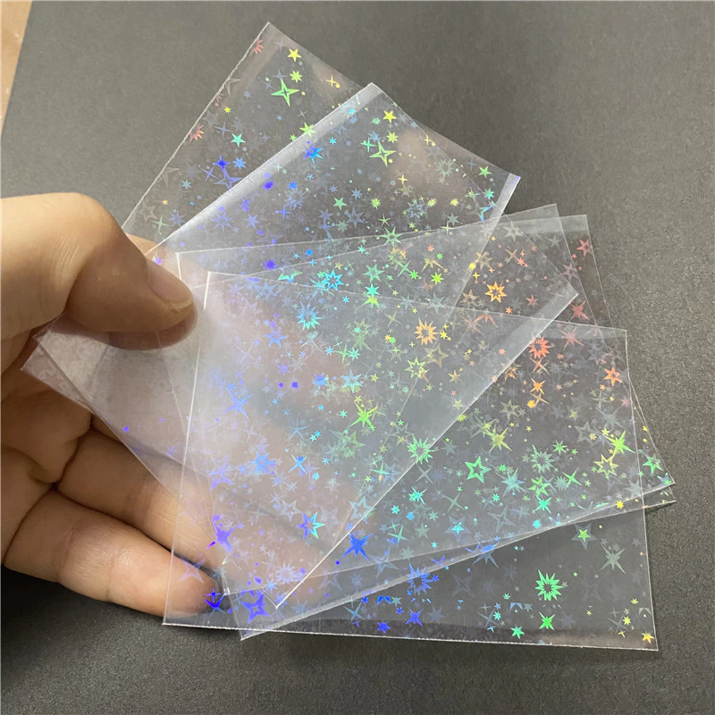 Card Penny Sleeve - 100PCS Holographic Card Sleeves photcard Protector