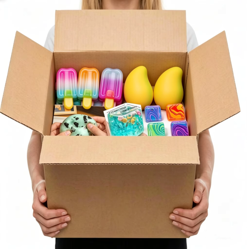 Mystery Box Blind Bag - Trending Sensory Squishy Blind Box Series,