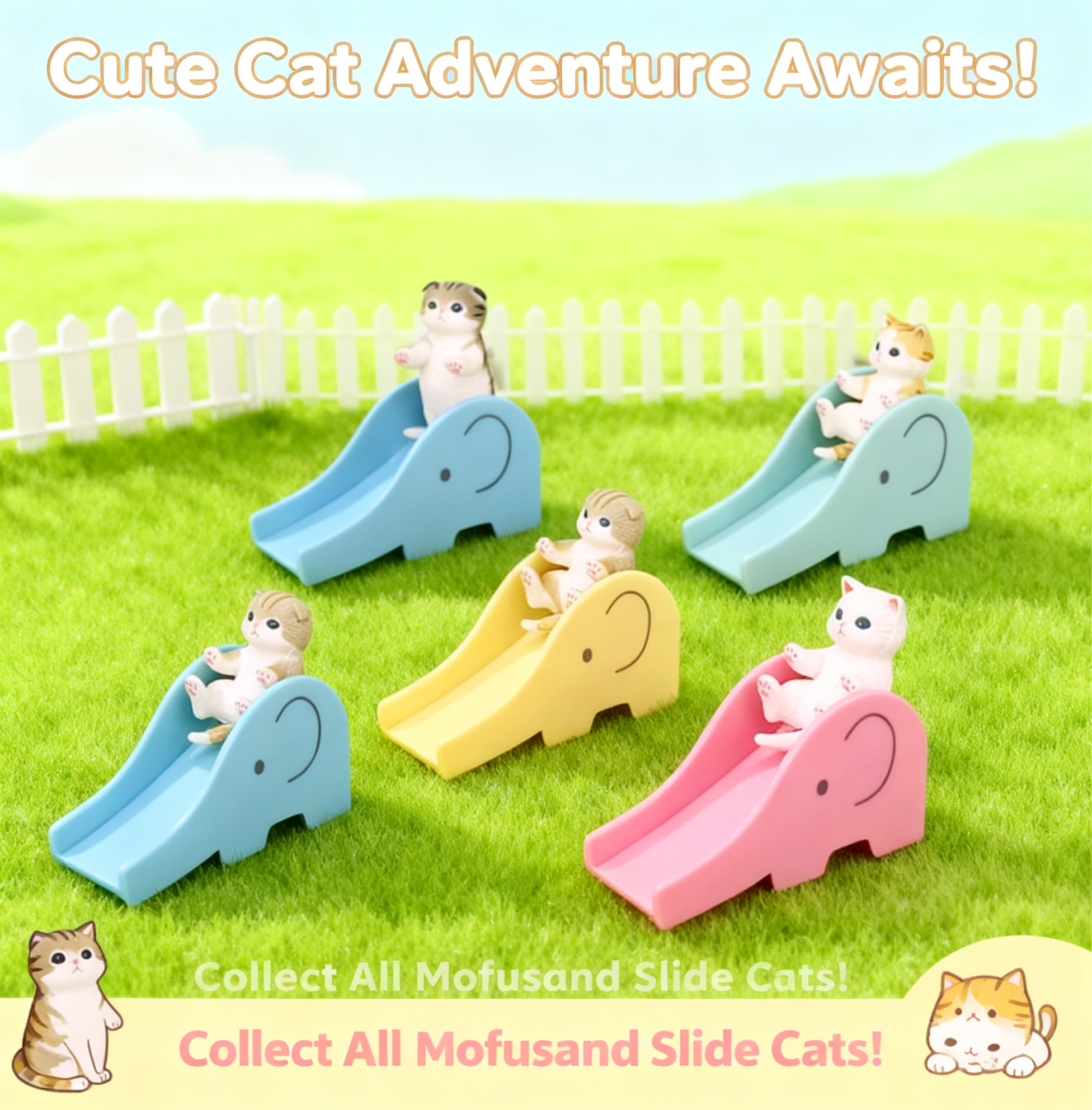 Mofusand Shark Cat Slide Blind - Mystery Box Blind Bag review and price