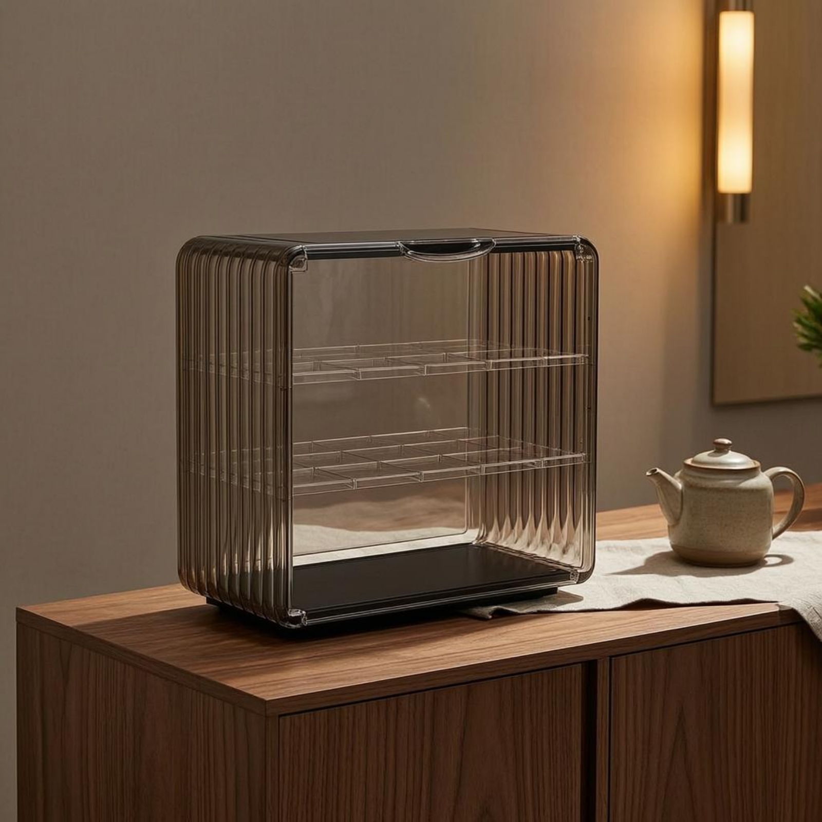 Acrylic Cup Storage Rack Trans - Display Case Acrylic review and price
