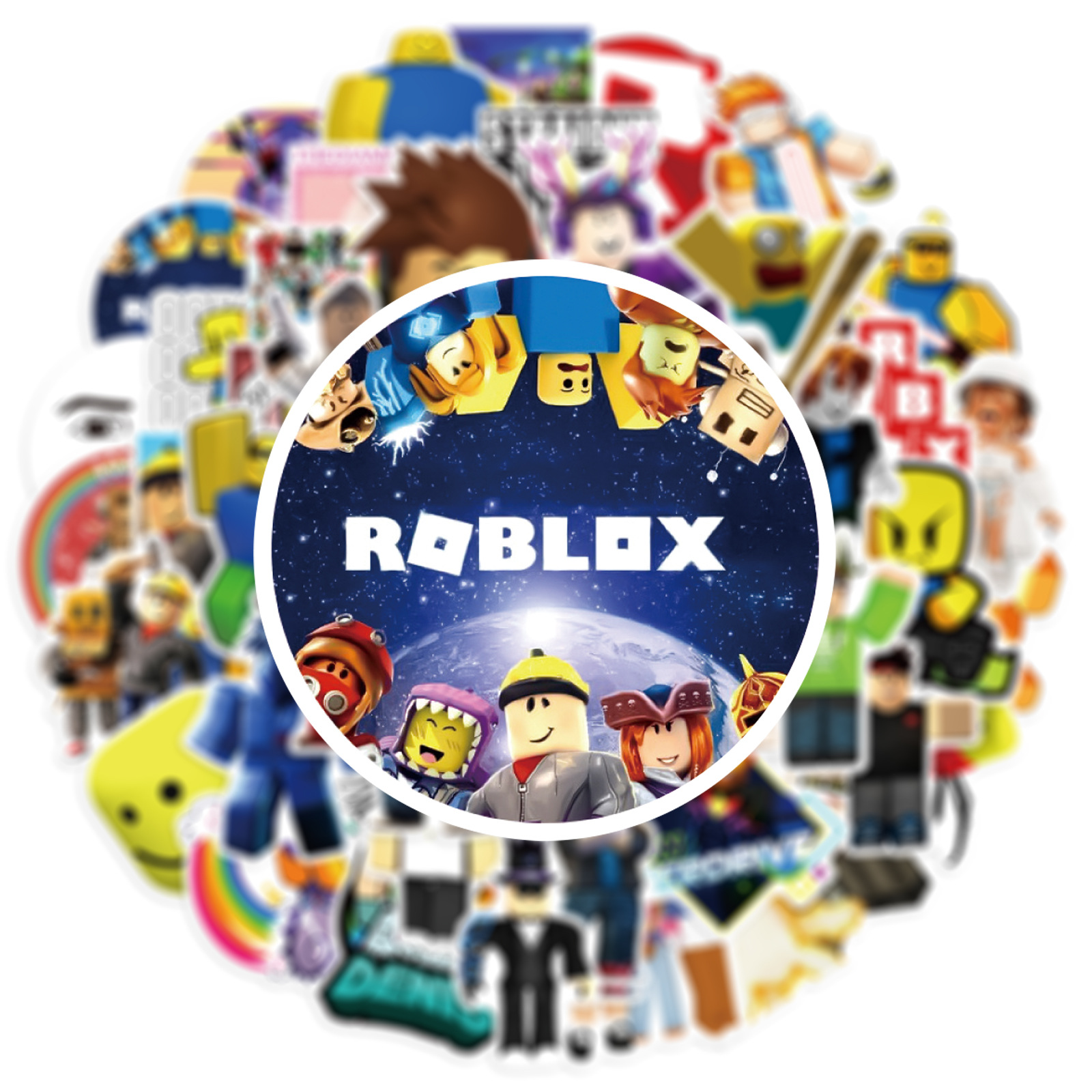 50pcs Roblox Unique Waterproof - Vinyl Figure Blank review and price