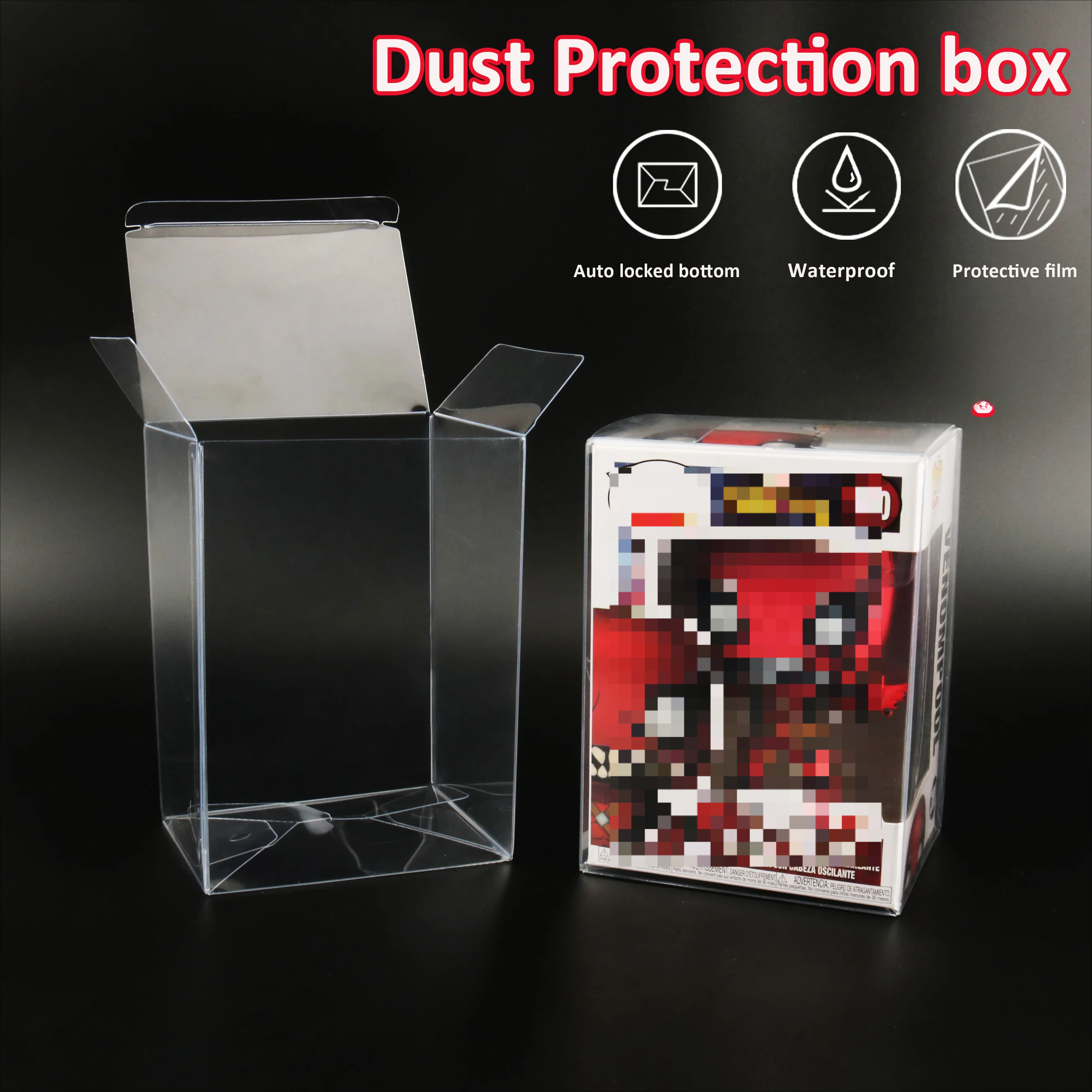 10/20pcs Transparent Protector - Funko Pop Protector review and price
