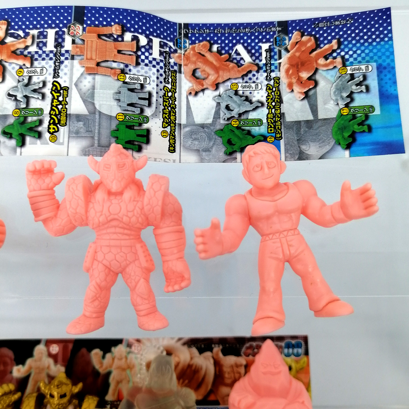 Anime Kinnikuman Gashapon Caps - Capsule Toy Gashapon review and price