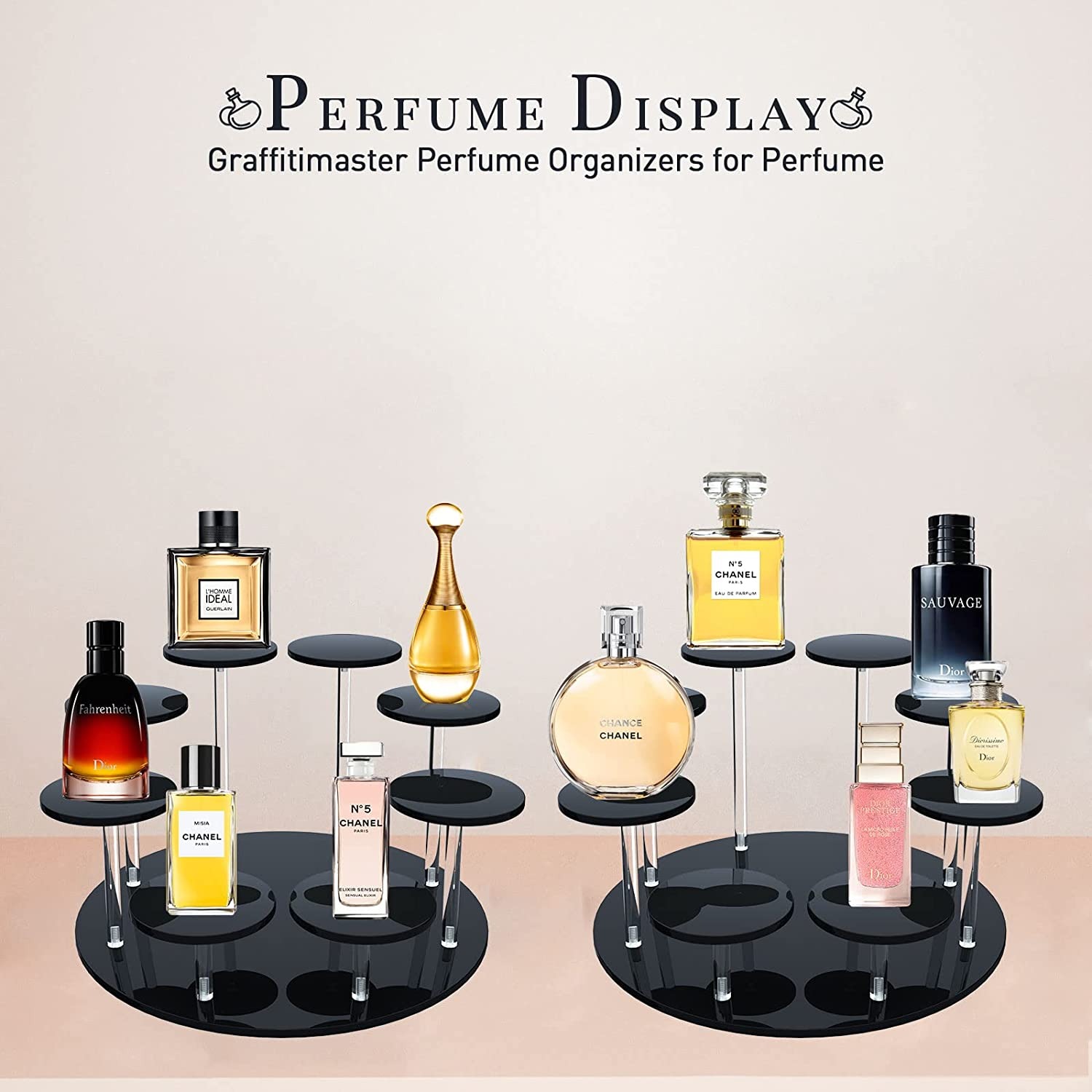 8/9 Tier Acrylic Display Stand - Display Risers Set review and price
