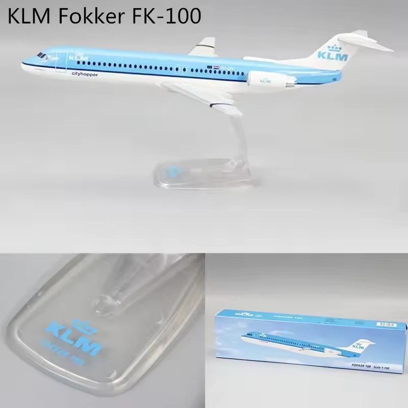 1/100 Scale Air /KLM FK-100/SM - Model Airplane Plastic review and price