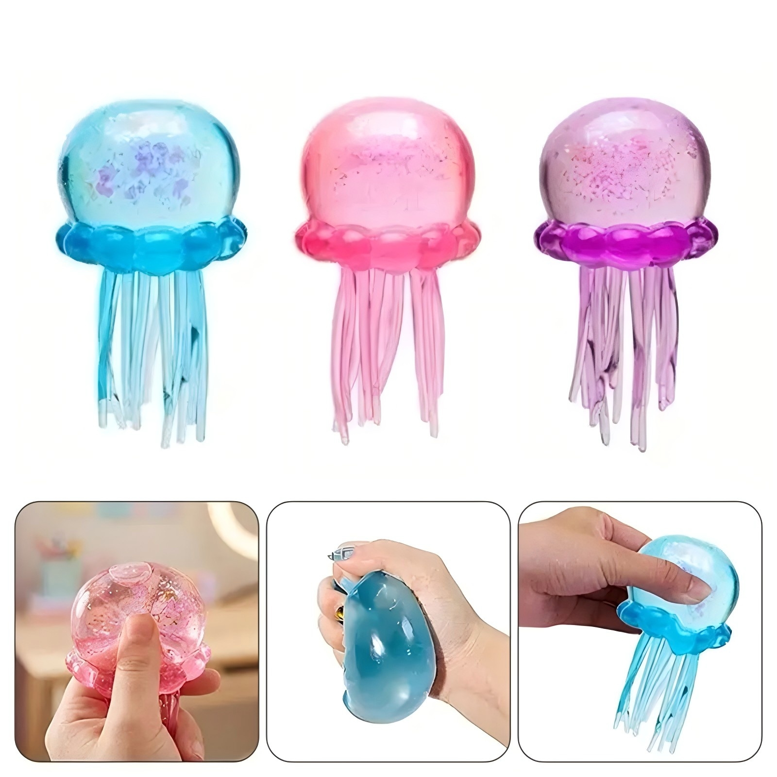 Trending Jellyfish Cube Squish - Fidget Cube Original review and price