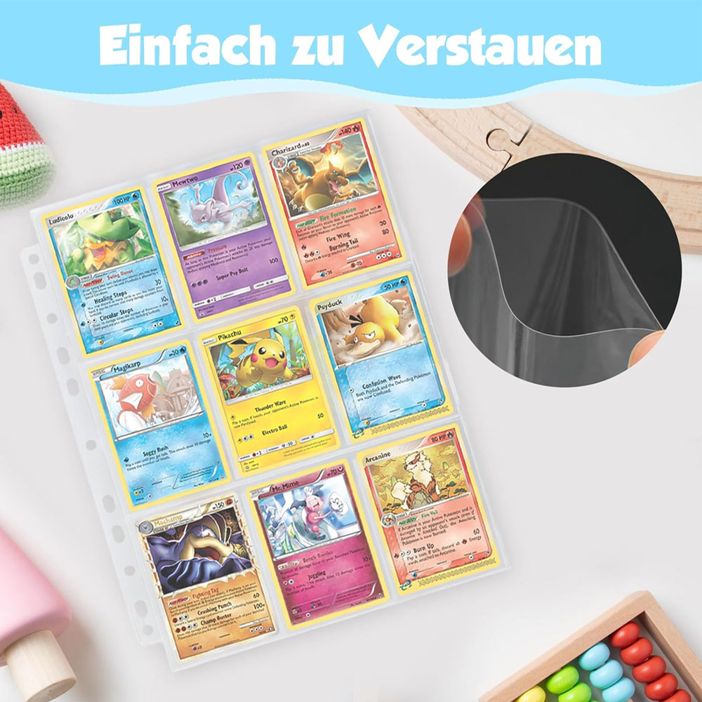 90 pockets trading card sleeve - Trading Card Binder review and price