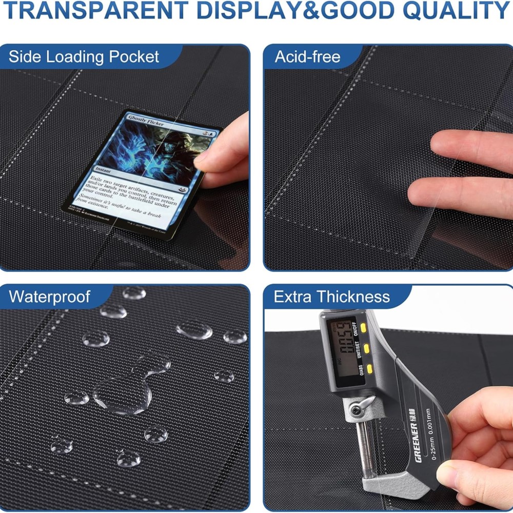 50Pack 900 Pockets Trading Car - Trading Card Binder review and price