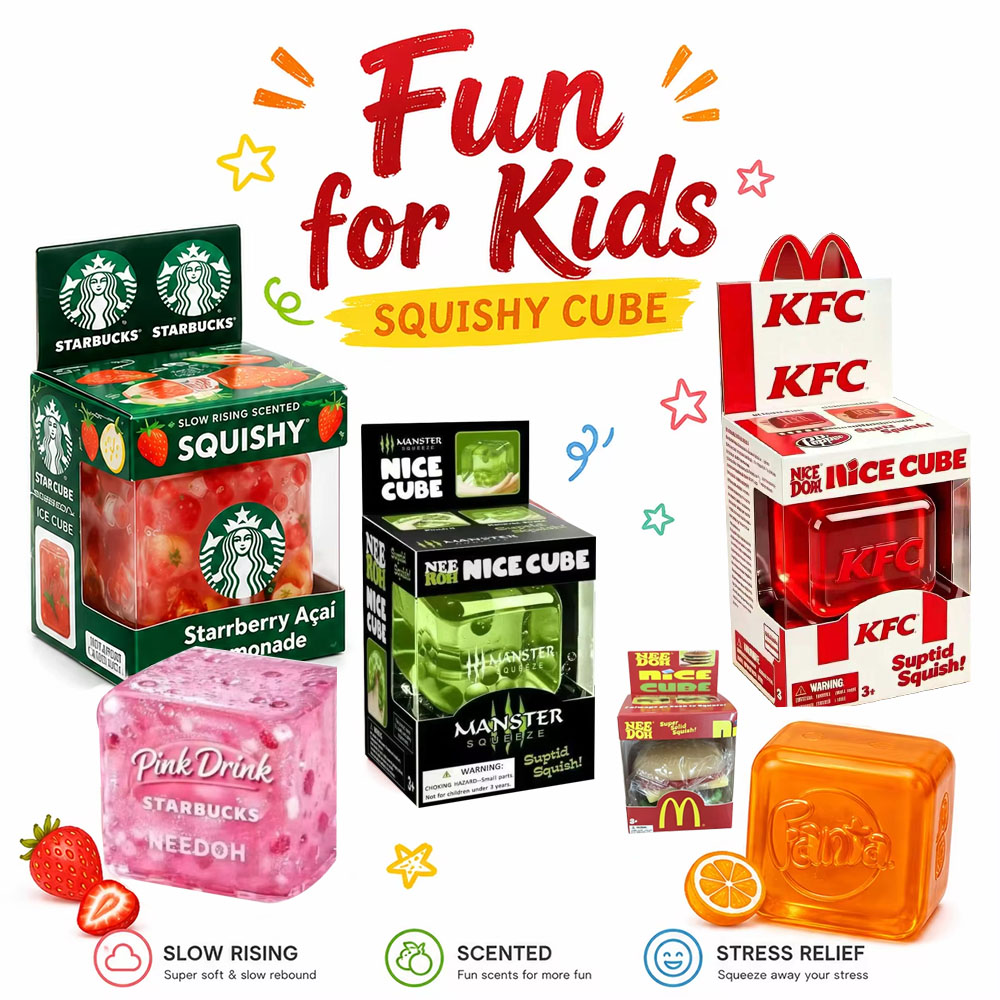 Needoh Nice Cube Sensory Stres - Fidget Cube Original review and price