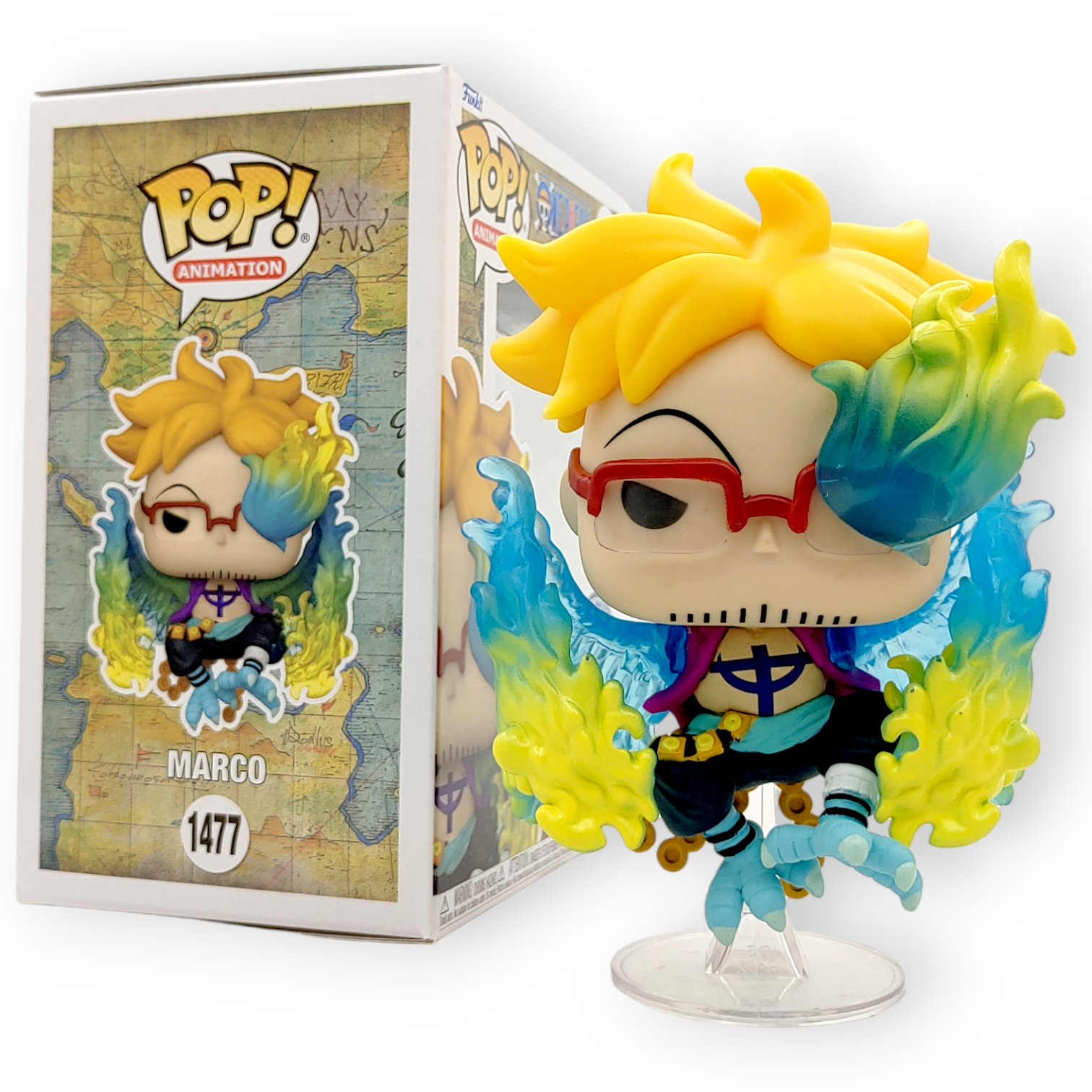 One Piece Marco #1477 Figure F - Funko Pop Protector review and price