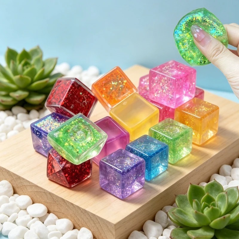 Squishy Mini Water Cube Squeez - Fidget Cube Original review and price