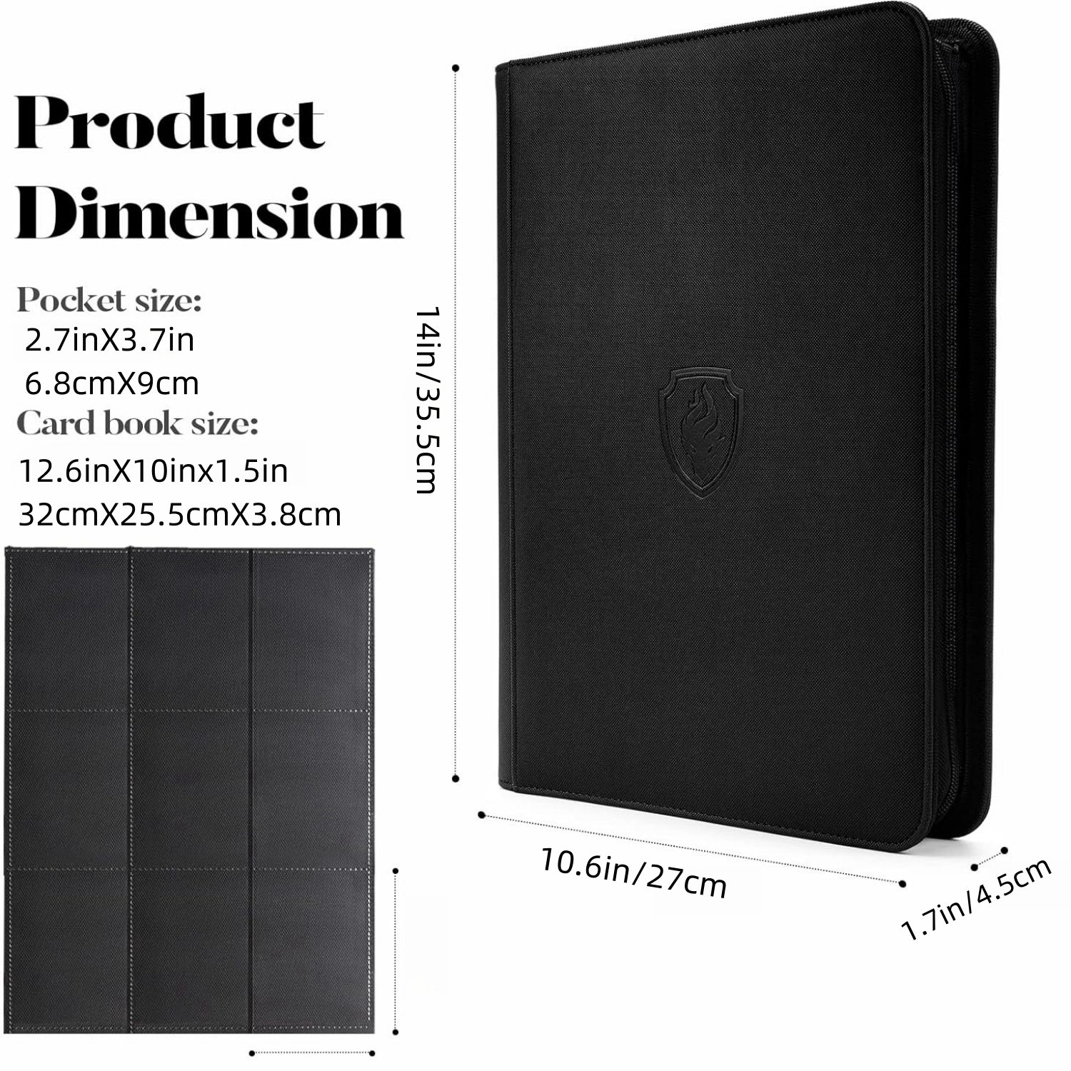 9 Pocket Trading Card Binder,  - Trading Card Binder review and price