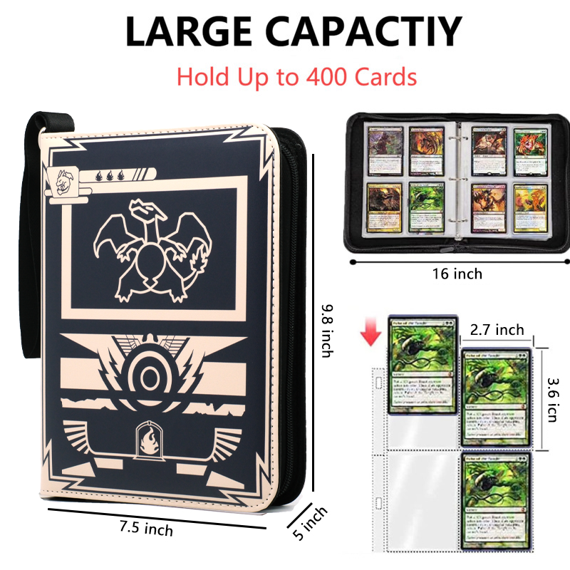 400PCS Card Album Binder Sleev - Pokemon Binder Card review and price