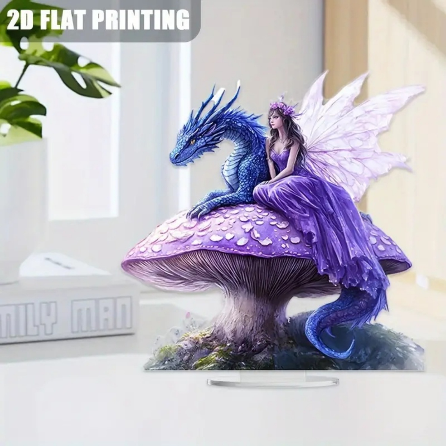 Fairy Statue,2D Flat Acrylic P - Display Case Acrylic review and price