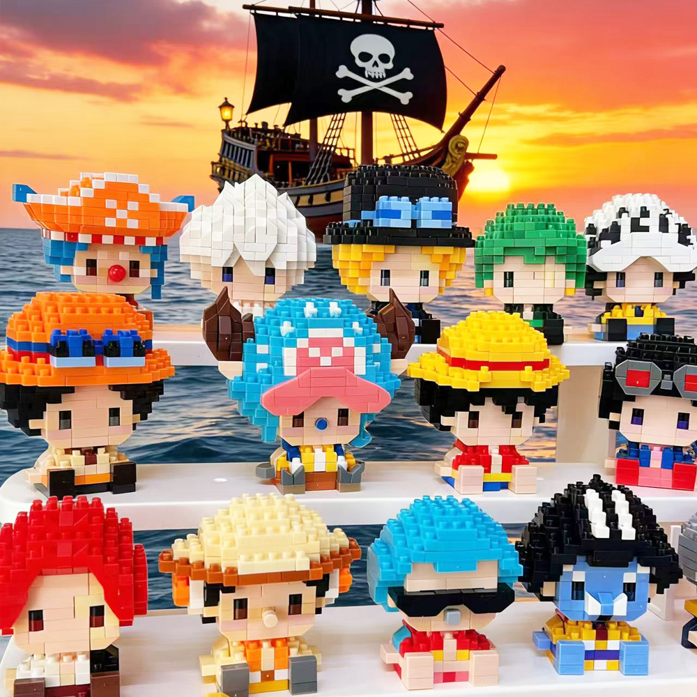 ONE PIECE Sun God Nika Luffy M - Building Block Mini review and price