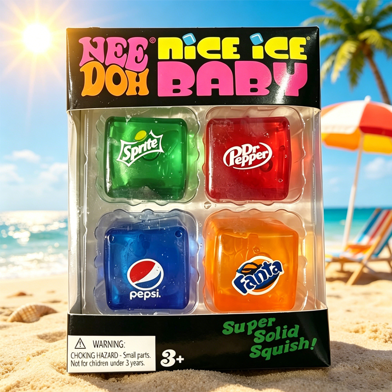 Squishy Schylling NeeDoh Nice  - Fidget Cube Original review and price