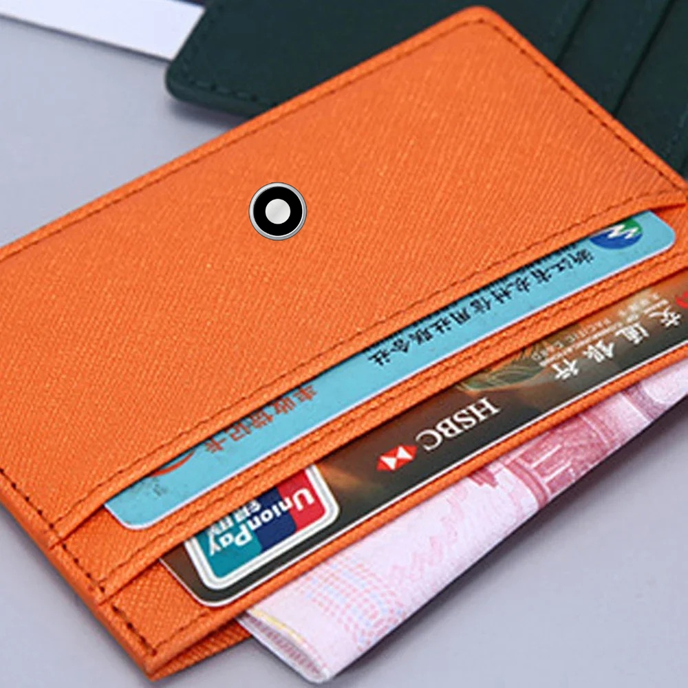 Minimalist Women Men Leather S - Card Top Loader review and price