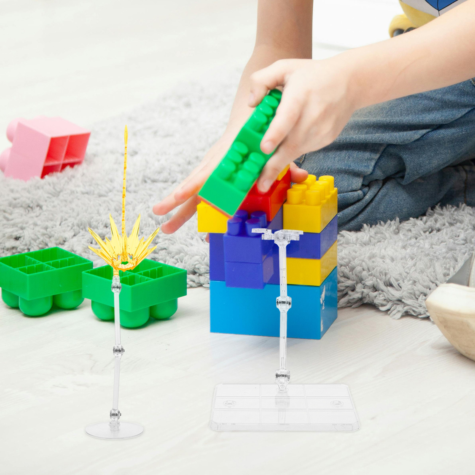 2Pcs Effect Display Stand Adju - Action Figure Stand review and price