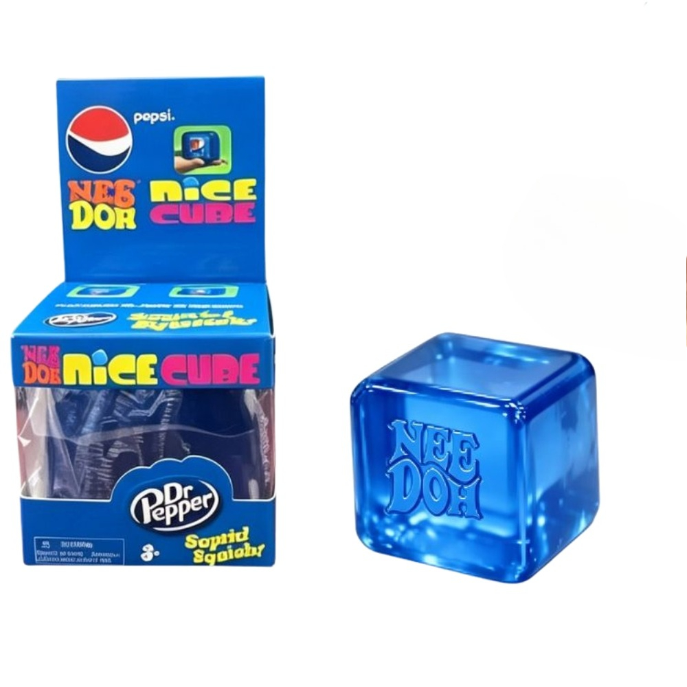 .Dr Pepper x NeeDoh Nice Cube  - Fidget Cube Original review and price