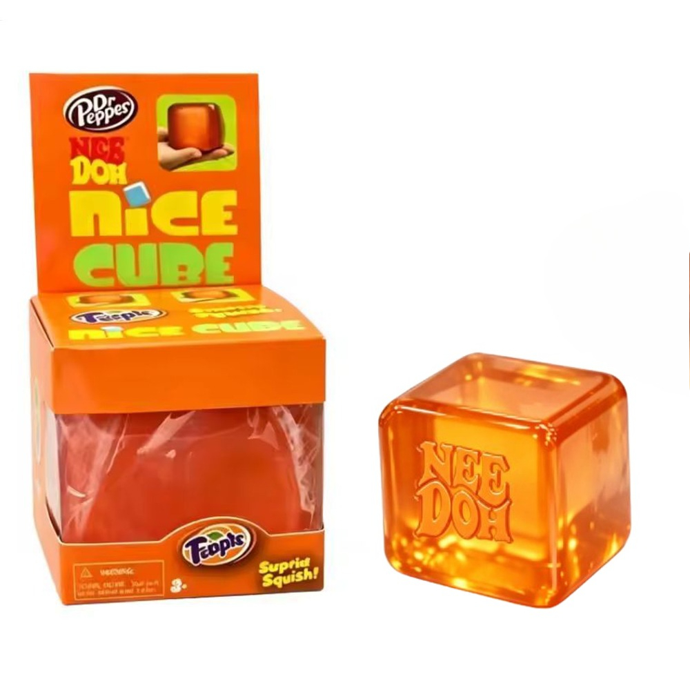 .Dr Pepper x NeeDoh Nice Cube  - Fidget Cube Original review and price