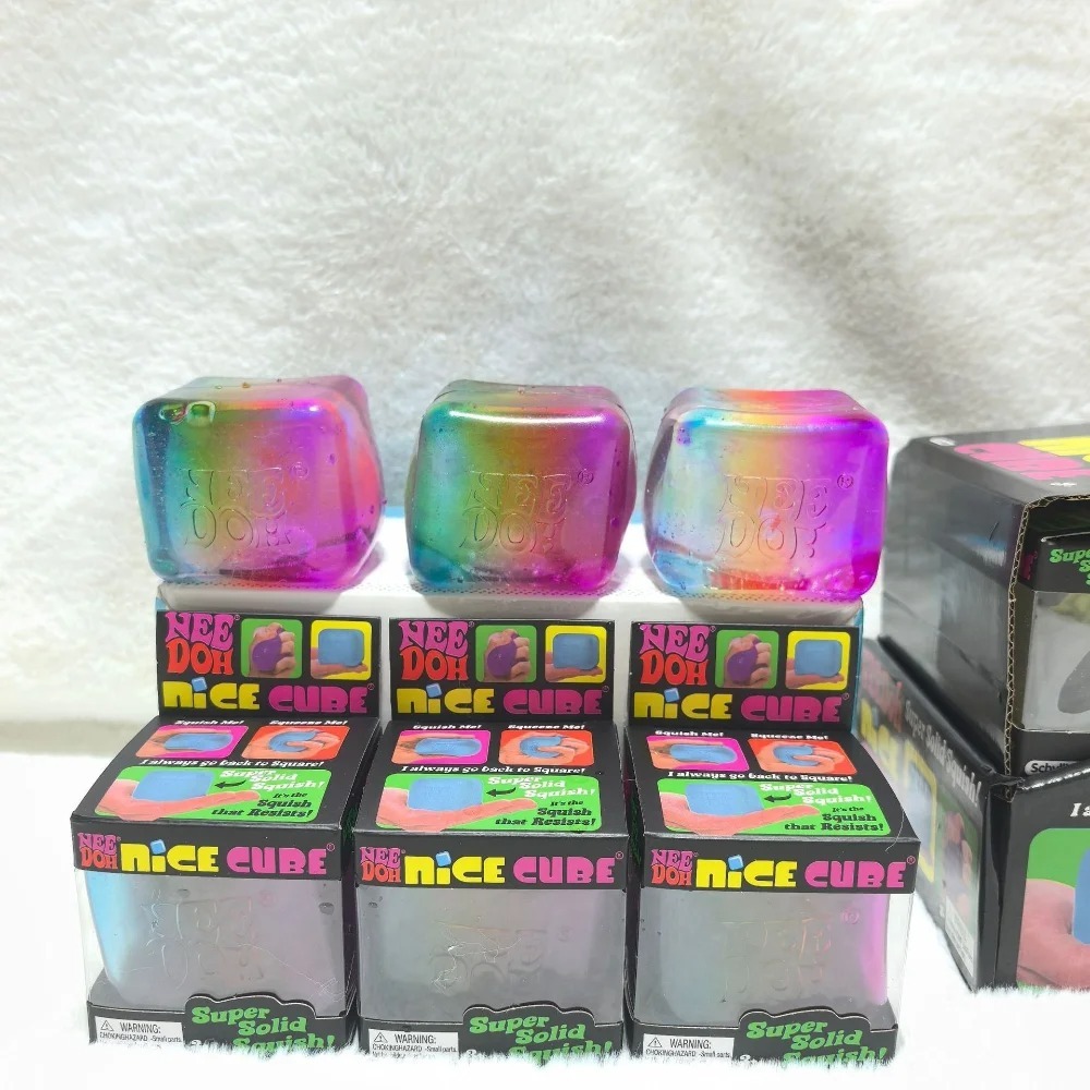 NEEDOH Rainbow Cube Squishy Fi - Fidget Cube Original review and price