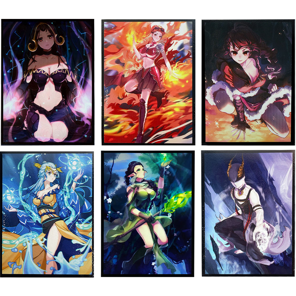 50PCS 66x91mm Art Character Ca - Card Penny Sleeve review and price