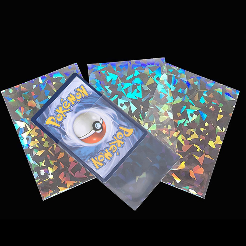 50pcs Soft Trading Laser Card  - Card Penny Sleeve review and price