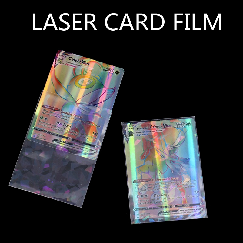 50pcs Soft Trading Laser Card  - Card Penny Sleeve review and price