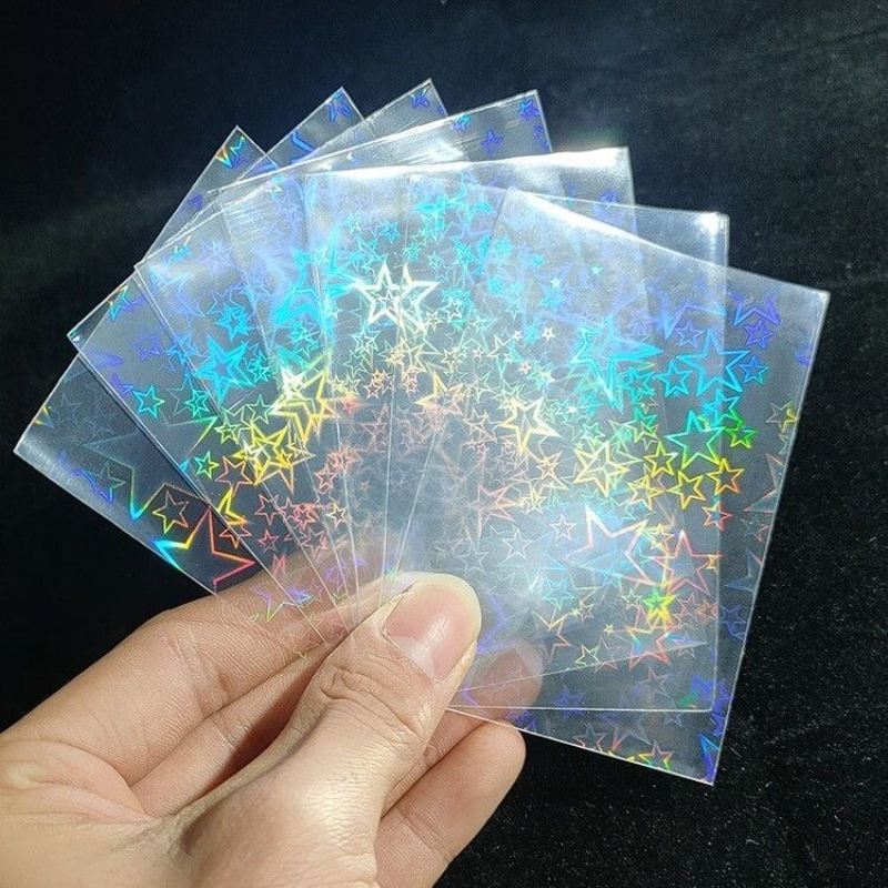 100PCS Holographic Card Sleeve - Card Penny Sleeve review and price