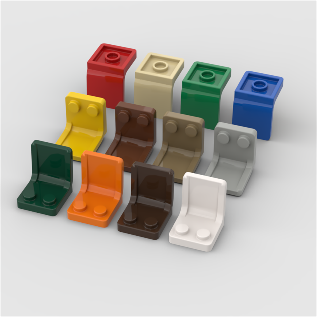 10PCS 4079 2x2 Chairs Seats Bu - Lego Minifigure Holder review and price