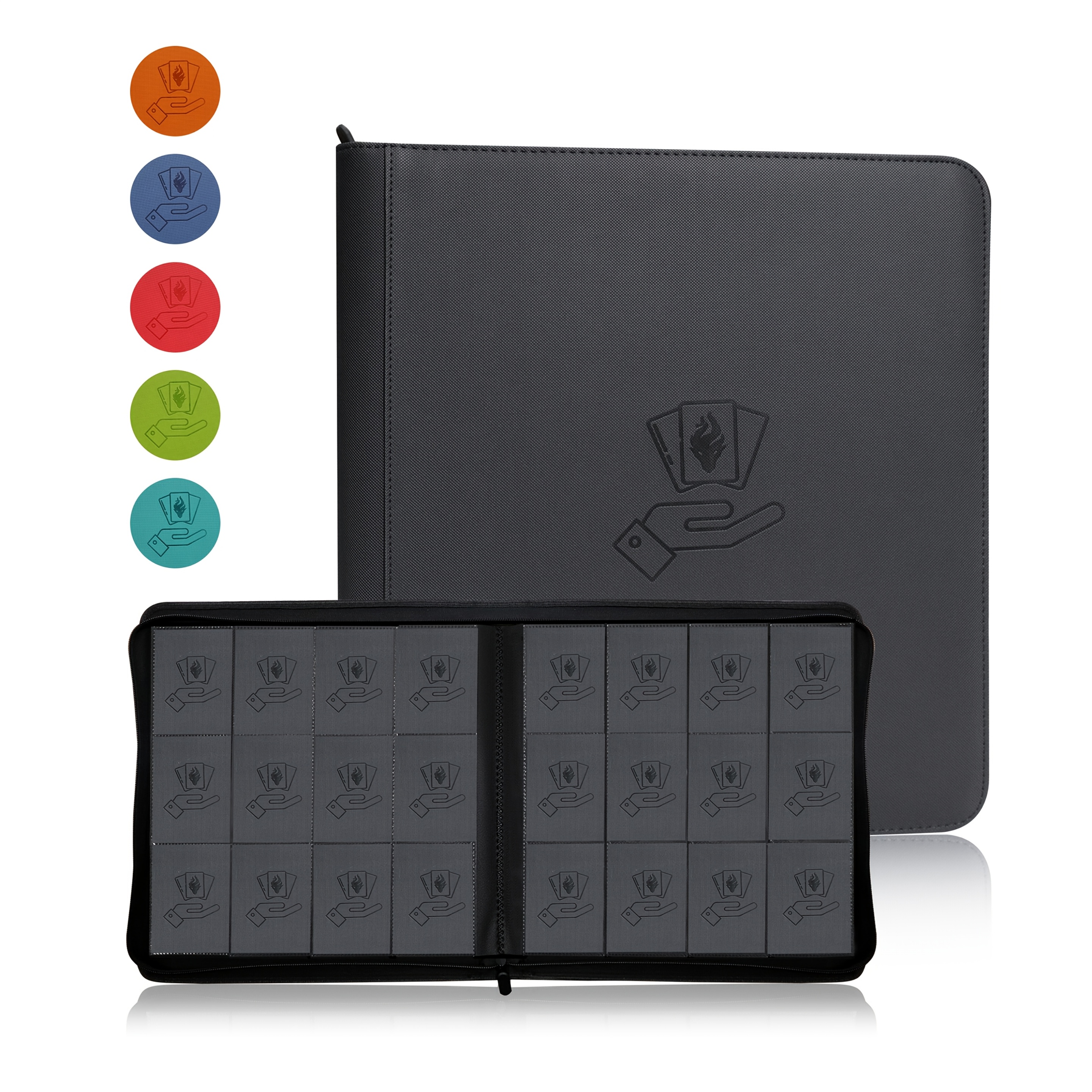 12 Pockets Trading Card Zipper - Trading Card Binder review and price