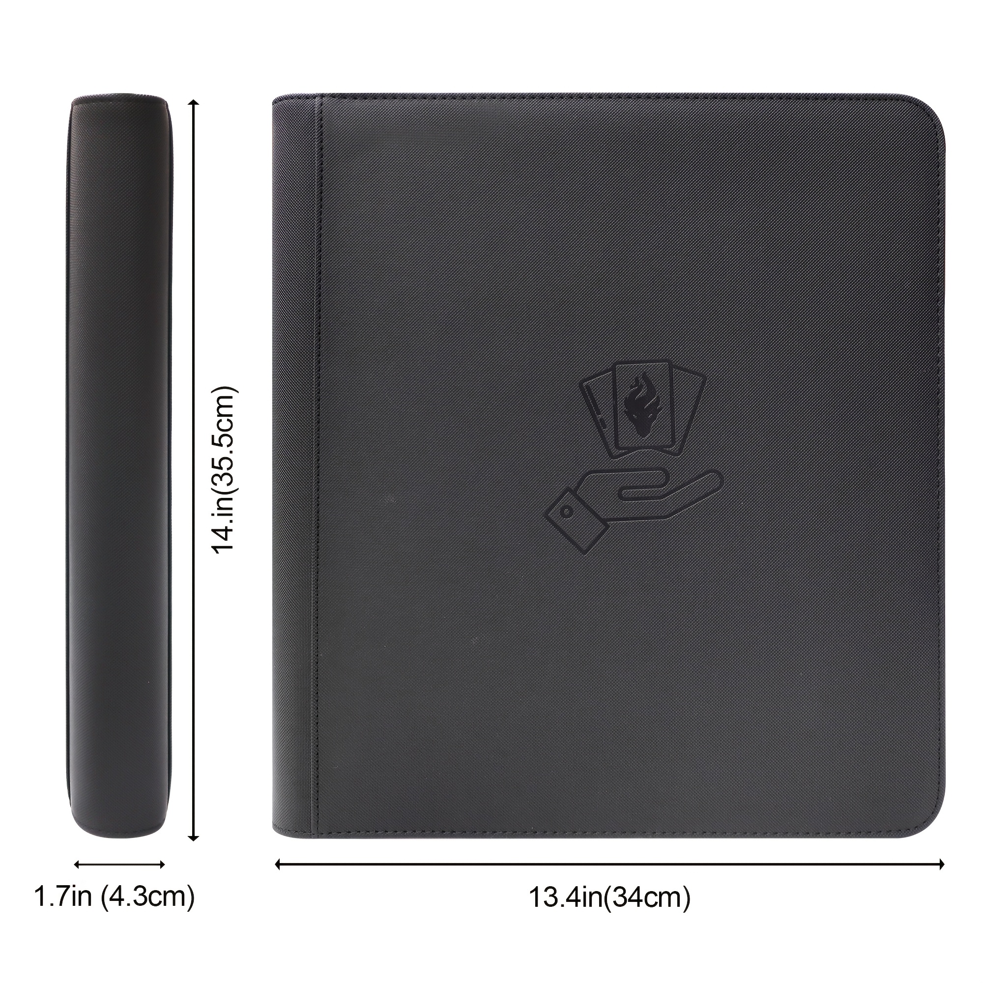 12 Pockets Trading Card Zipper - Trading Card Binder review and price