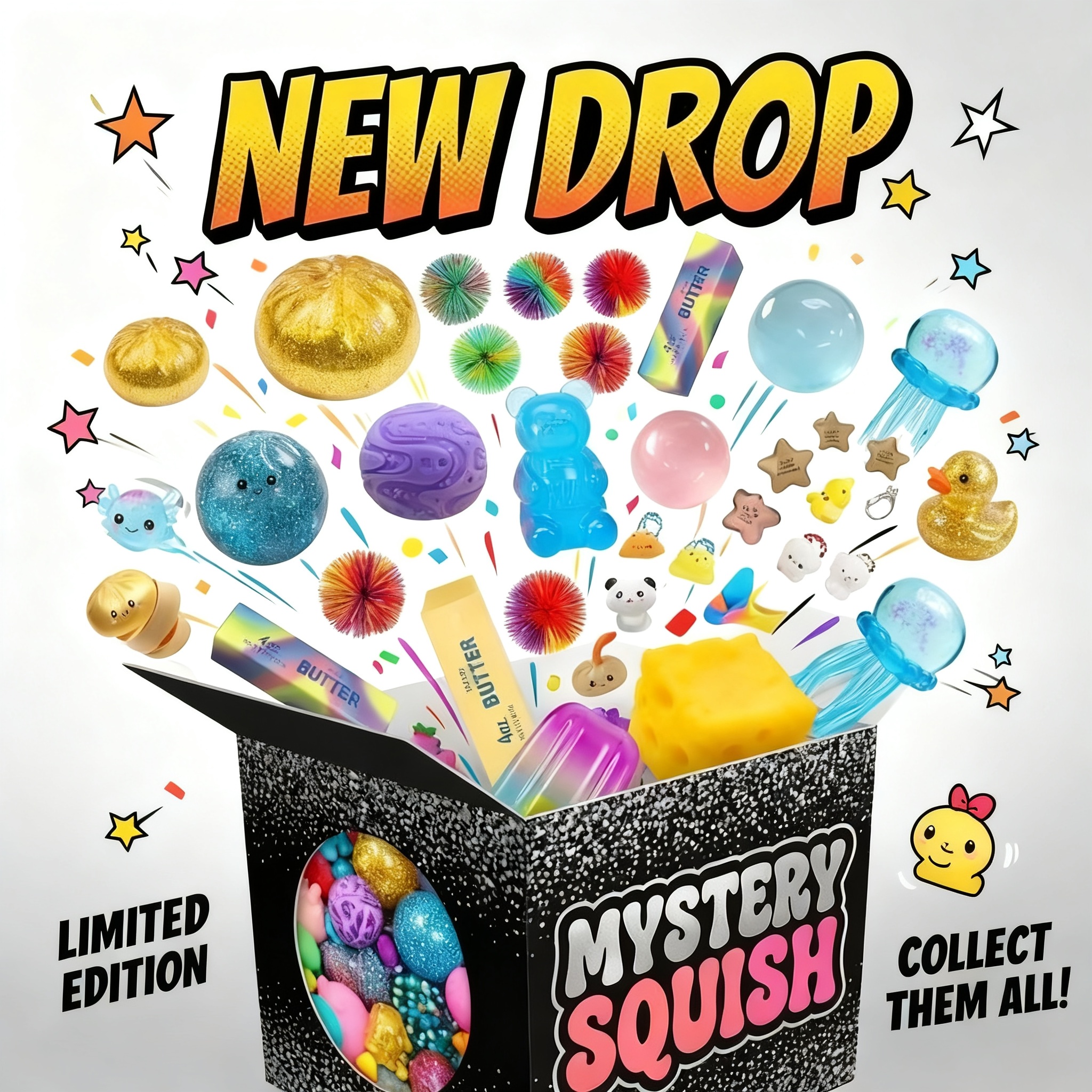 Squish Time Nee Doh Mystery Bl - Mystery Box Blind Bag review and price