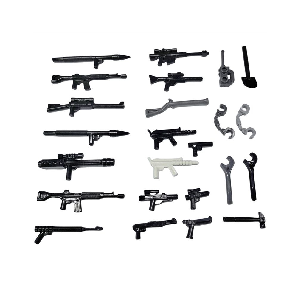 Military WW2 Weapon Guns Soldi - Lego Minifigure Holder review and price