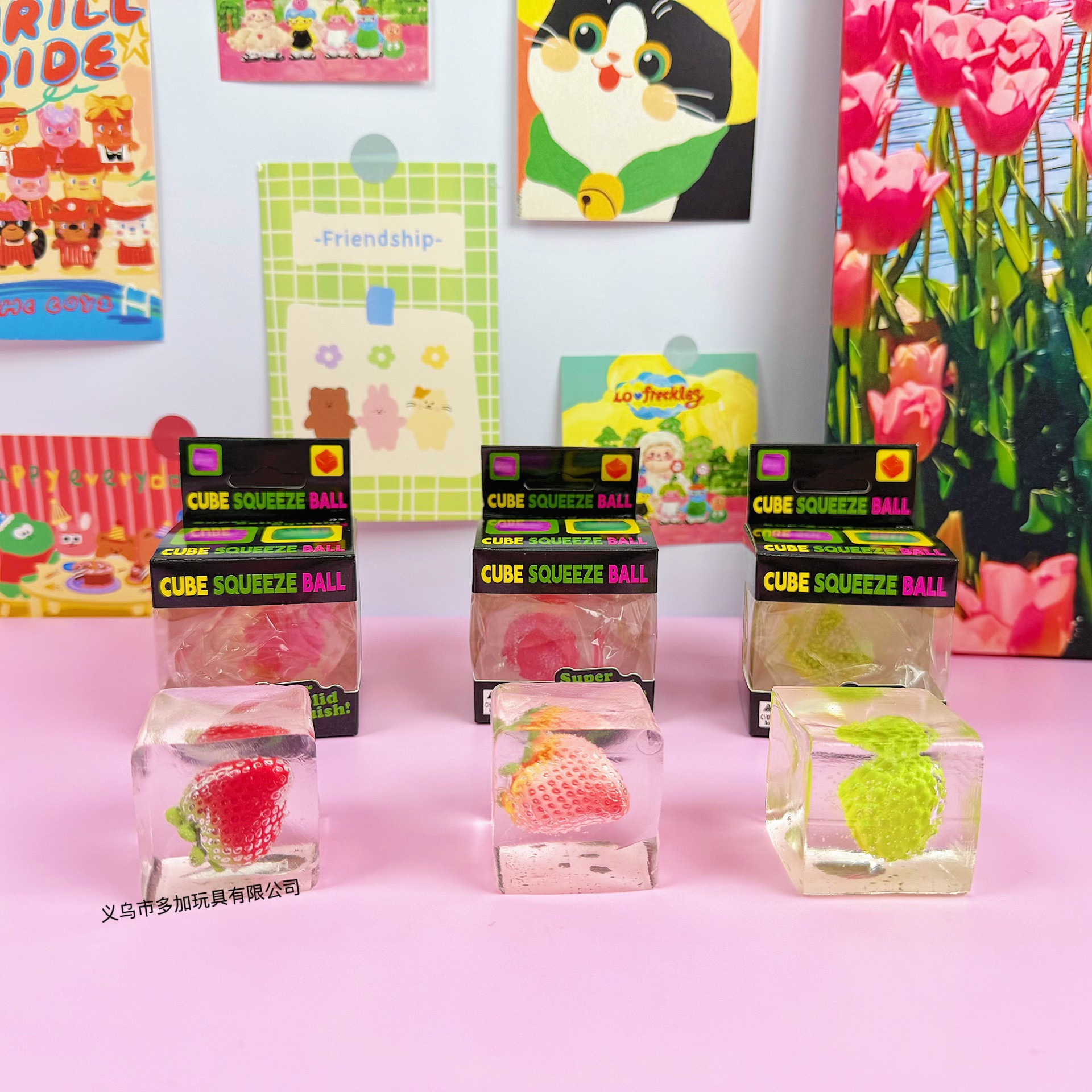 12pcs/Full Case Clear Ice Cube - Fidget Cube Original review and price