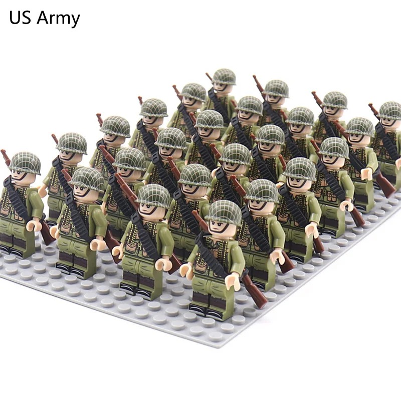 World War II military soldier  - Building Block Mini review and price