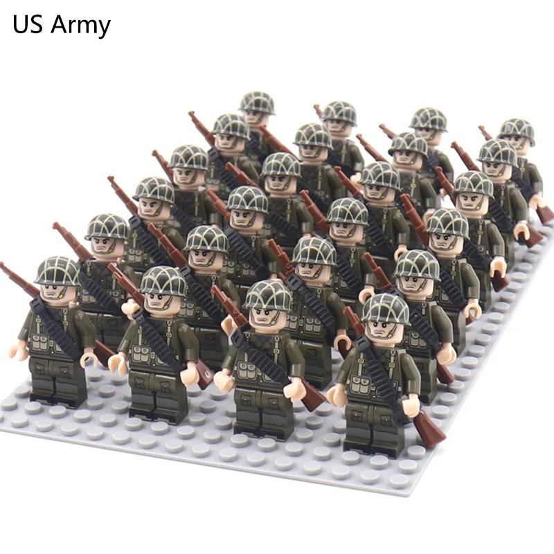 World War II military soldier  - Building Block Mini review and price