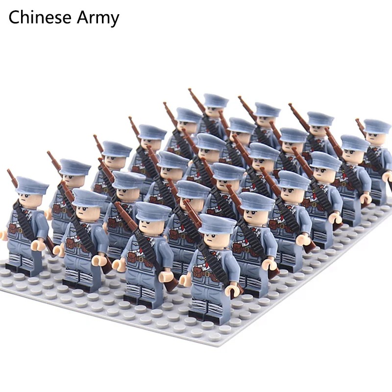 World War II military soldier  - Building Block Mini review and price