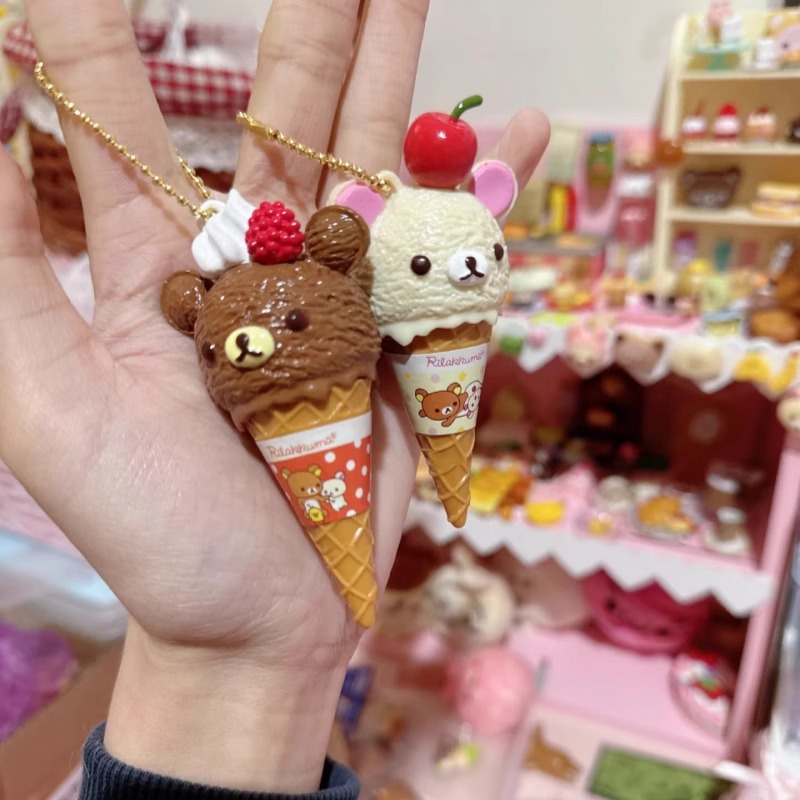 Anime Fiugre Rilakkuma Ice Cre - Capsule Toy Gashapon review and price