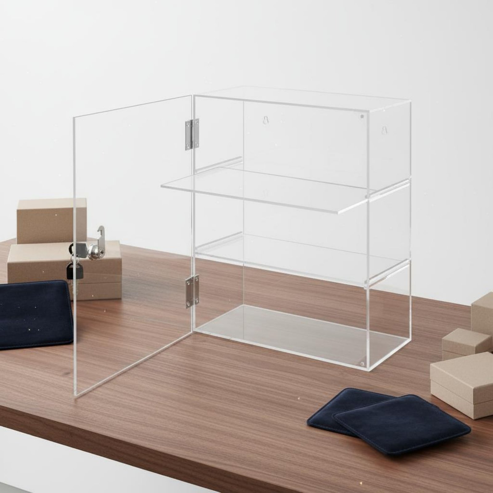Locking Acrylic Display Case L - Display Case Acrylic review and price