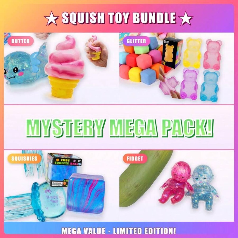 Holiday Squishy Mystery Blind  - Mystery Box Blind Bag review and price