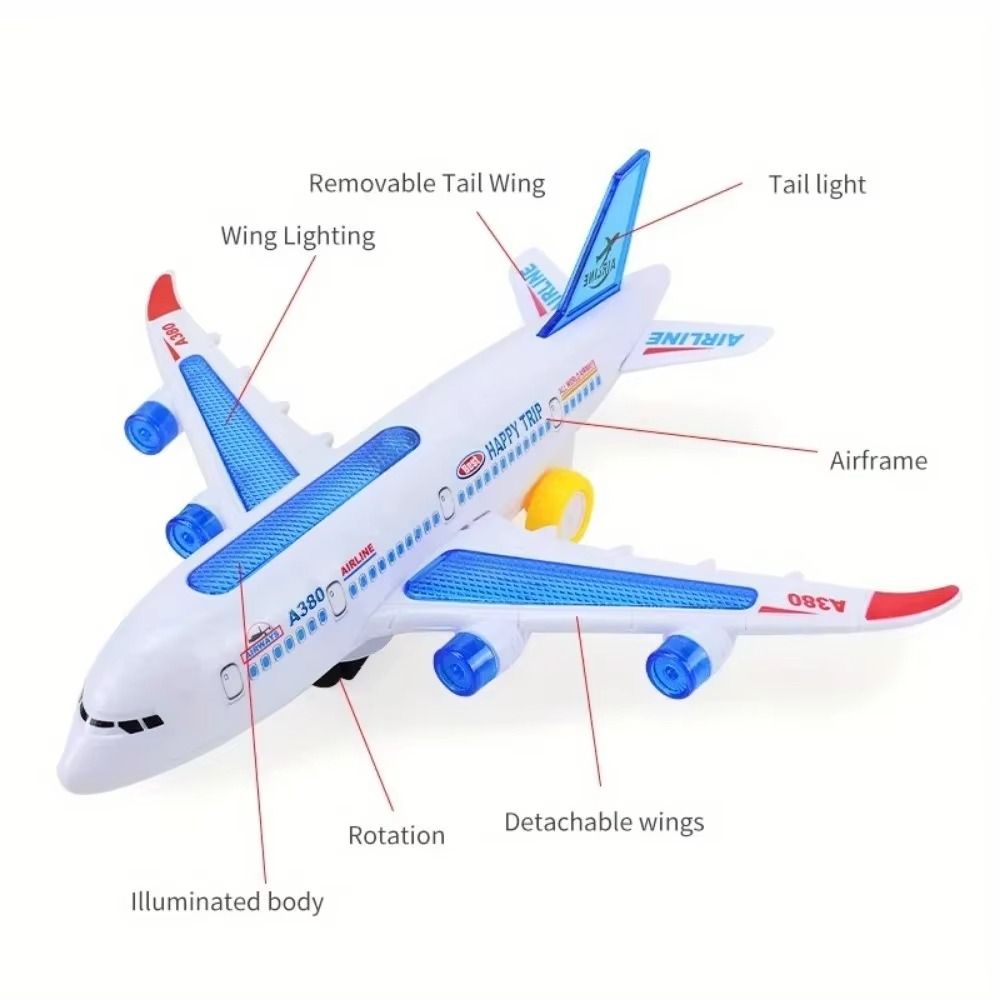 Gift Music Flash Sound Airplan - Model Airplane Plastic review and price