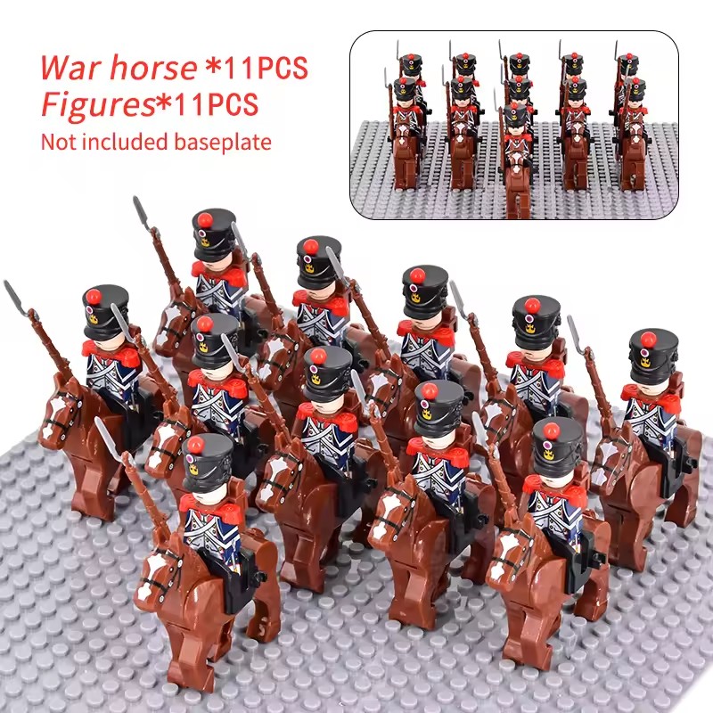 10pcs Napoleonic Wars Military - Lego Minifigure Holder review and price