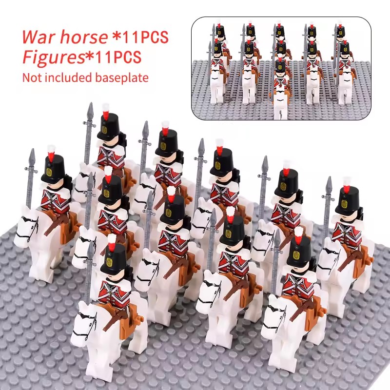 10pcs Napoleonic Wars Military - Lego Minifigure Holder review and price