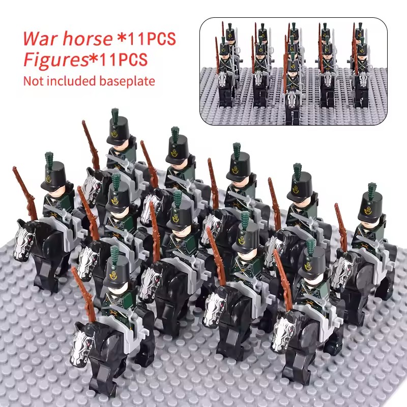 10pcs Napoleonic Wars Military - Lego Minifigure Holder review and price