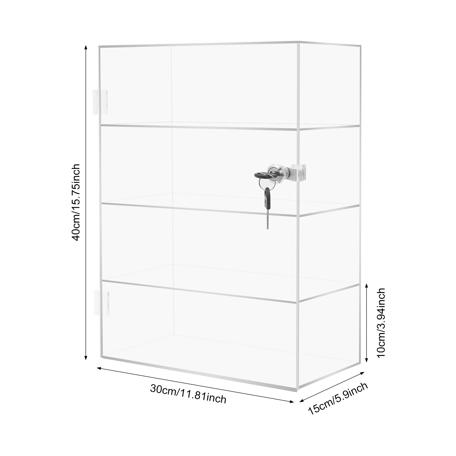 Clear Lockable Acrylic Display - Display Case Acrylic review and price