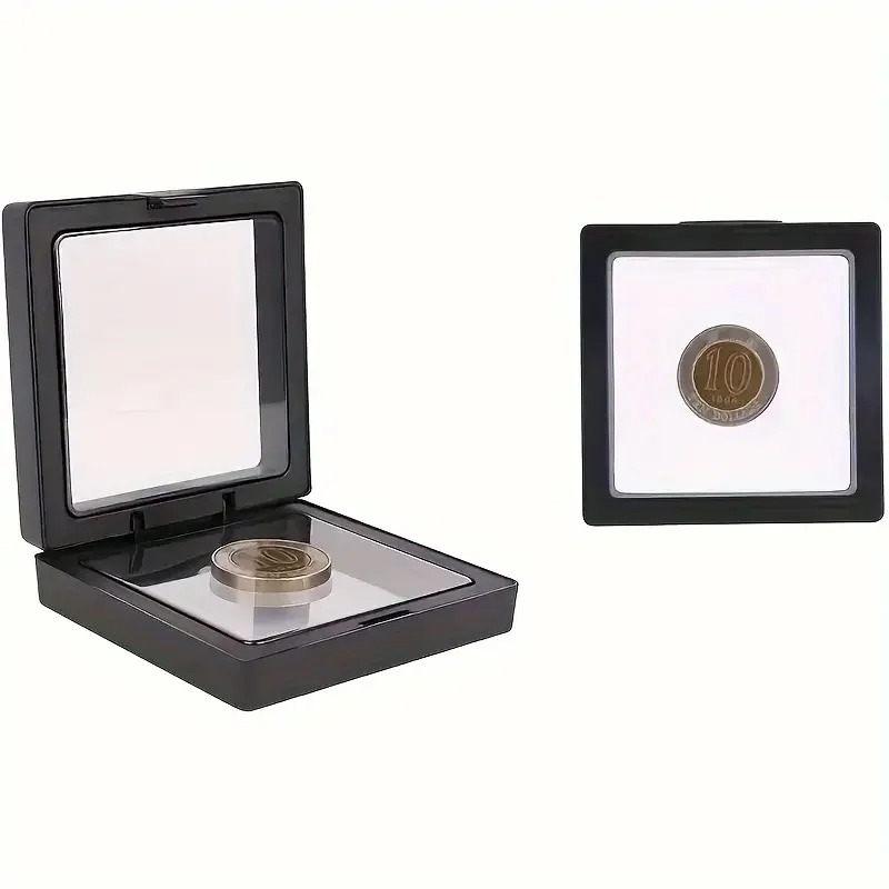 20Pcs Clearview 3D Floating Di - Display Case Acrylic review and price