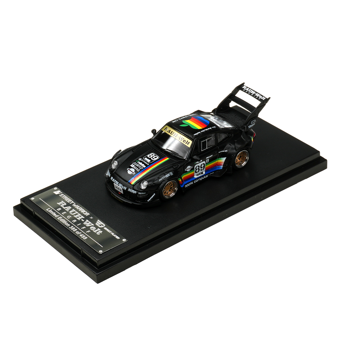 SW In Stock 1:64 RWB 993 Black - Die Cast Car 1 64 review and price
