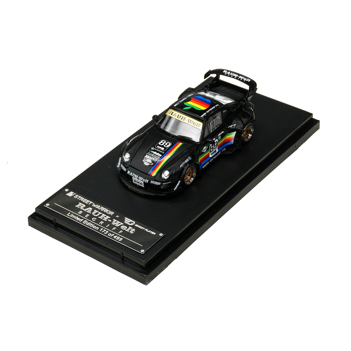 SW In Stock 1:64 RWB 993 Black - Die Cast Car 1 64 review and price
